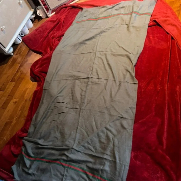 Fashion unisex grey red green oversized blanket scarf - Picture 6 of 16